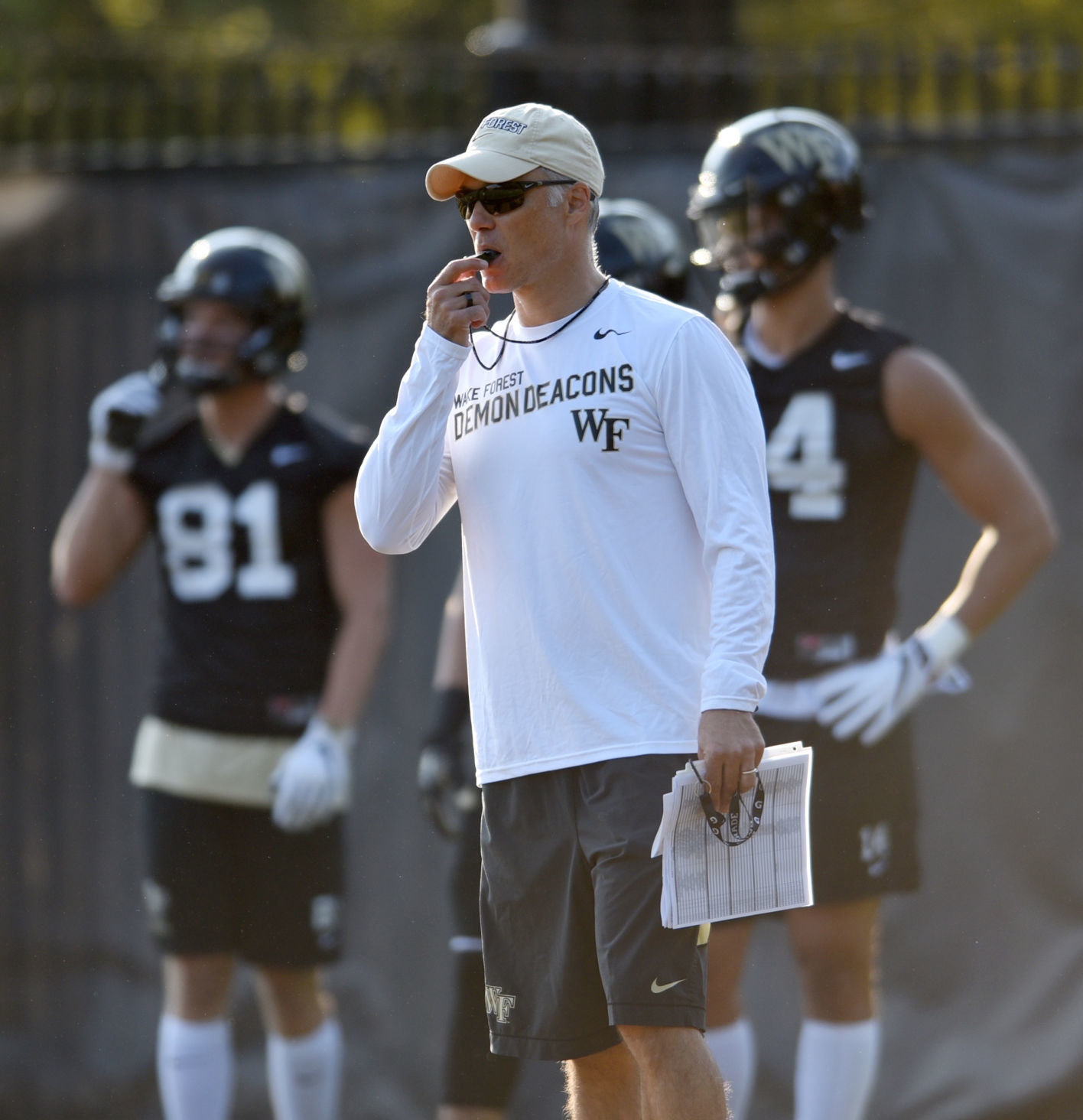 Wake Forest First Day of Football Practice